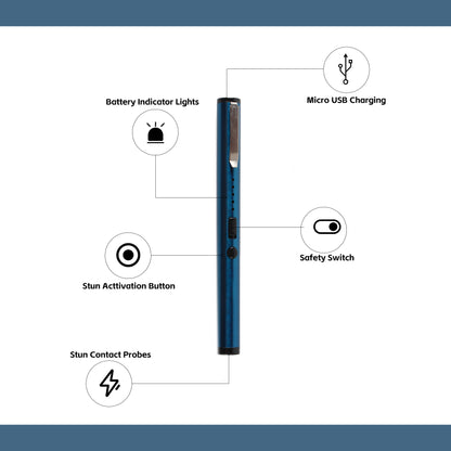 Pen Stun Gun Flashlight