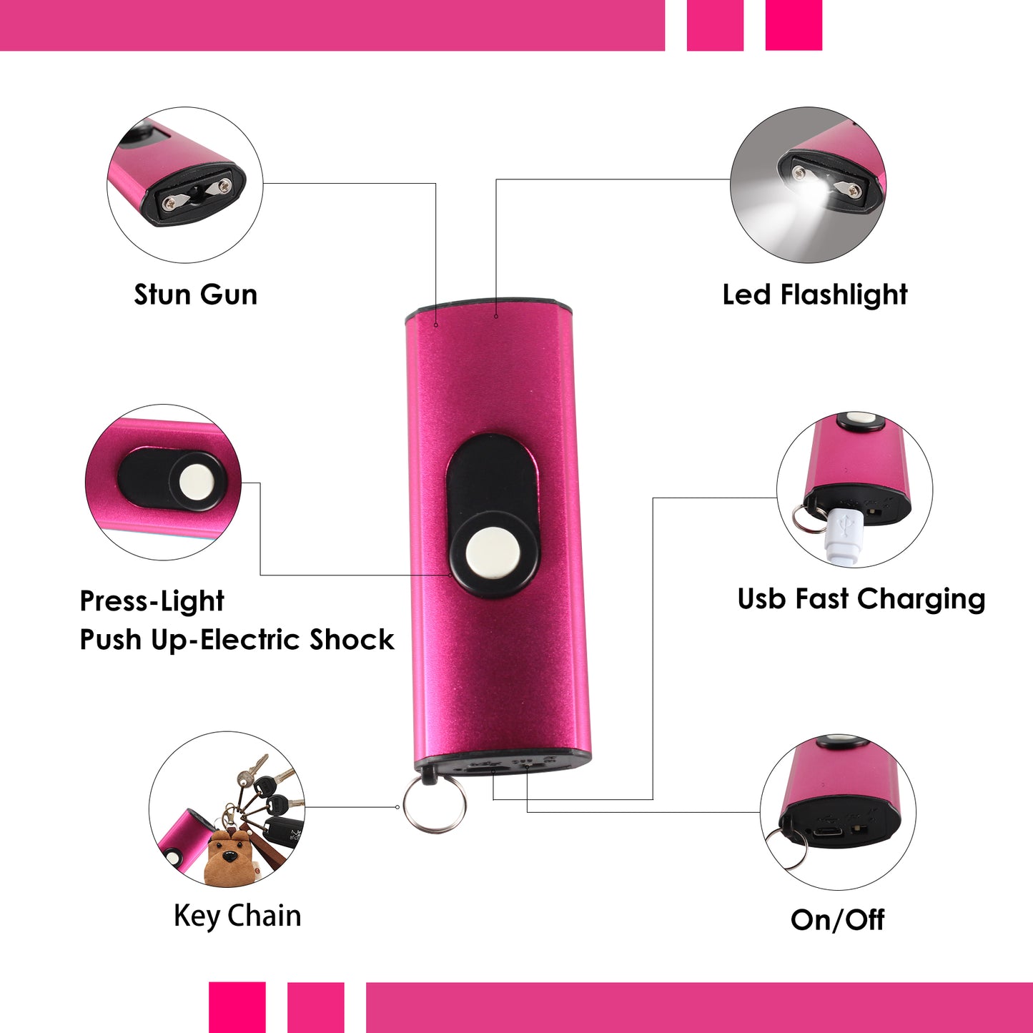 Smallest Stun Gun Flashlight